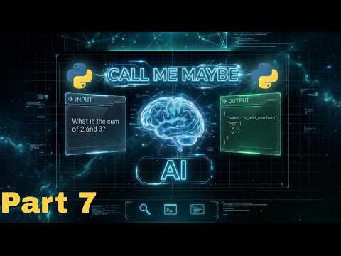 شرح Call Me Maybe: AI Function Calling - Python (part 7)