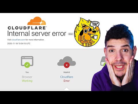 Cloudflare's fall is being WILD