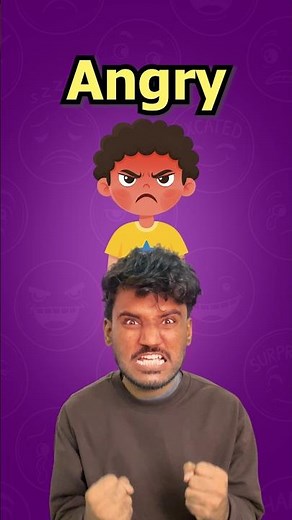 Happy Sad Angry 😡😭 | Learn Feelings For Kids
