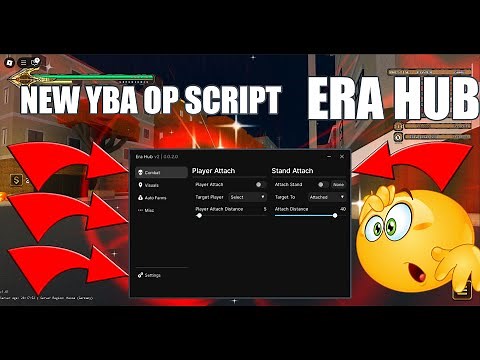 [NEW] OP YBA SCRIPT HUB | ERA HUB