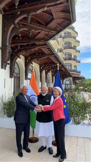 With President António Costa and President Ursula von der Leyen of the EU at the G7!