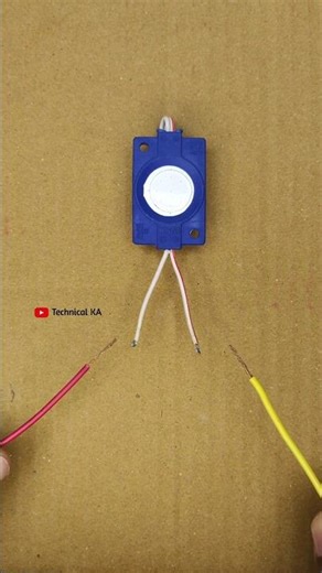 LED Light Started Spinning After Wrong Connection 😂 | Funny Electrical Experiment