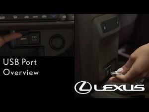How-To Utilize All USB Ports - Overview | Lexus RX