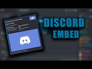 Cómo hacer un Embed en Discord con PYTHON!
