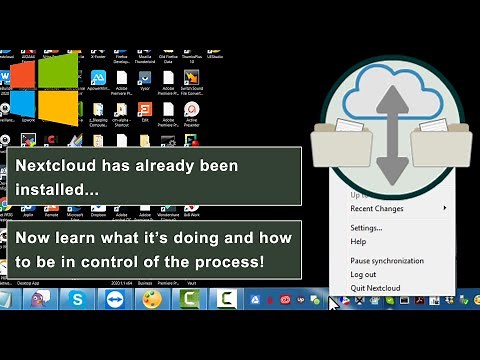 Nextcloud Using Windows Client Software