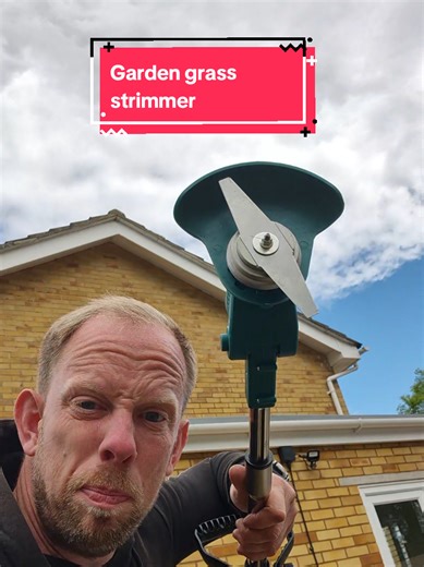 Cordless Grass Strimmer with Metal Blades & Disks