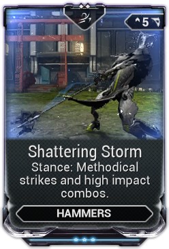 Shattering Storm - WARFRAME Wiki
