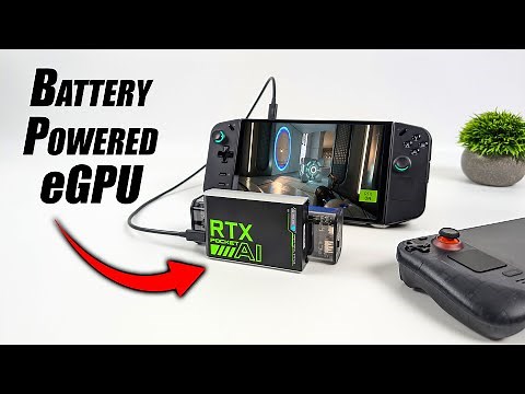 A Battery Powered GPU That Fits In Your Pocket! Portable Nvidia RTX A500