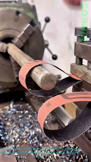 Lathe Sanding: Smoothing Metal Bearings With Sanding Belts
