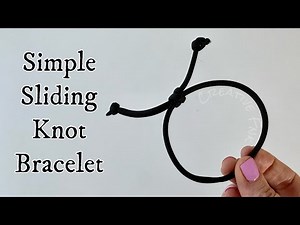 How to Tie an Adjustable Knot