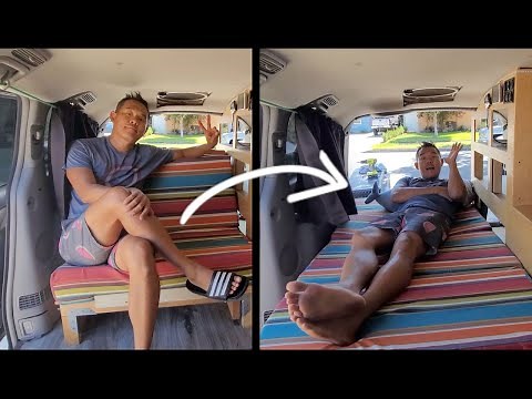 Van Conversion: Innovative Folding Sofa Bed Solution!
