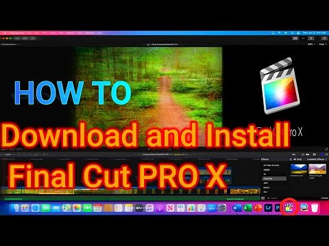 How to Download and Install Final Cut PRO X