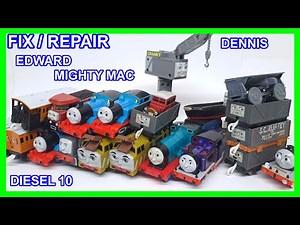 Trackmaster Mail Time Fix Repair Mighty Mac Edward Dennis Diesel 10 Thomas Train