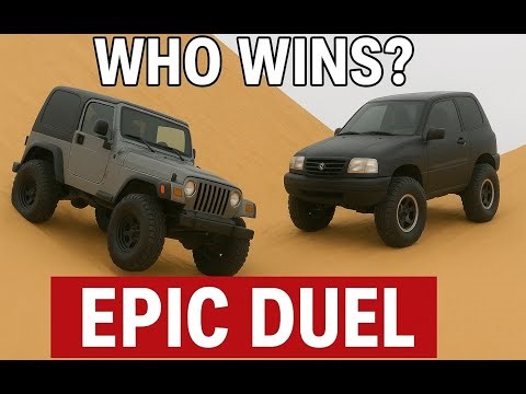 Wrangler vs Vitara – Who Conquers the Toughest Dunes?! (INSANE CLIMBS) 🔥💥🔥💥