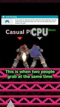 Smash's Niche Grab Parry Mechanic
