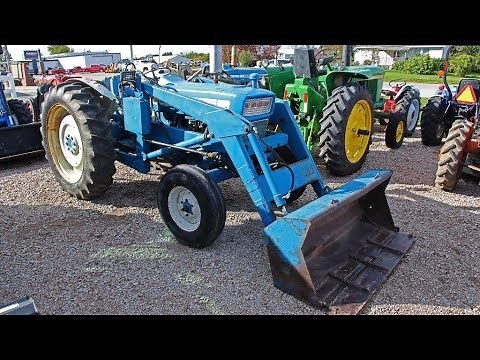 SOLD: 1967 Ford 4000 Utility Tractor (46 PTO HP) & Loader