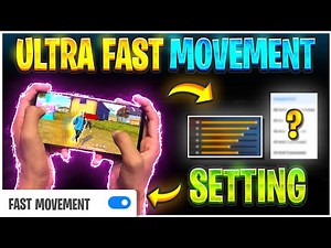 Fast Movement Speed Settings 🔥| That Makes You Fastest Player | Fast Movement Speed Trick Free Fire