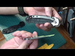 スパイダルコ パラ３LW分解と構造説明 SPYDERCO Para3 LW Breakdown