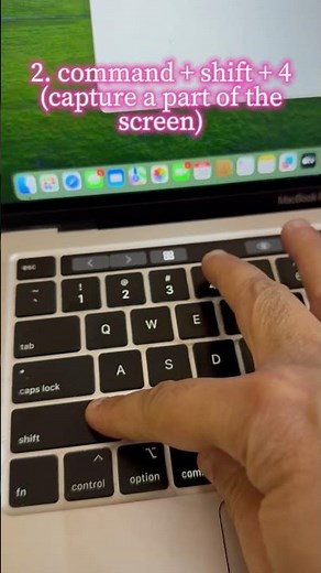 How to take screenshots on Macbook | 3 Quick and Easy ways to take screenshot on Mac #shorts