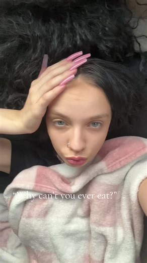 like i always have to force feed myself 😭😭 #fypシ