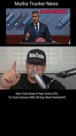 New York Gives 8 Year Active CDL's To Truck Drivers With 30 Day Work Permits!!!!!