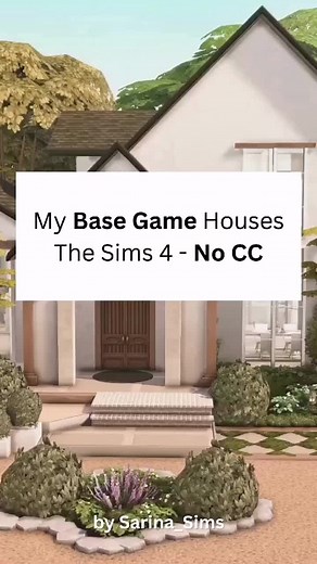 The Sims 4 - Base Game Houses (No CC) #thesims4 #sims4basegame #sims4 #thesims #sims4nocc #sims4basegamebuild #sims4tok #sims4basegamehouse #sims4house #sims4build