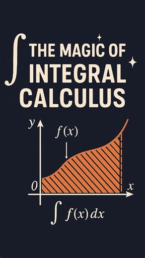 Pi Mathematica || Math Learning on Instagram: "Integral Calculus: The Magic of Sums! Discovered by Leibniz & Newton, integrals help us find areas under curves, calculate volumes, work, and growth in real life. 🌍💡 From physics to finance, medicine to animation, it’s everywhere! Master integrals, master the world. 🔥 Follow @pi.mathematica For more interesting content on maths & it's applications✨ #MathMagic #IntegralCalculus #AreaUnderCurve #STEMLife #MathEverywhere #LearnAndGrow #maths #Physic