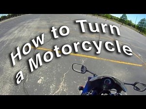 How to Turn Safely on a Motorcycle