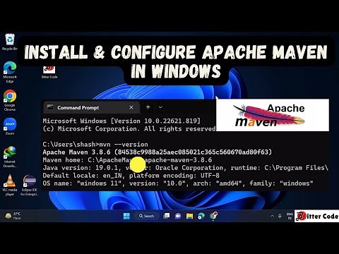 Install Apache Maven in Windows 11| Step by Step Guide on Installation and Configuration | 2023