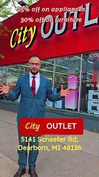 City outlet dearborn discounted appliances