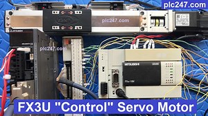 Mitsubishi FX3U "Servo Control" Tutorial - plc247.com