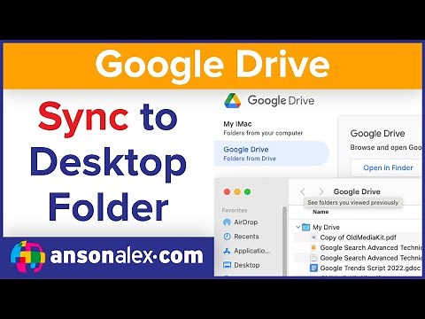 Google Drive - How to Sync with a Local Folder on Desktop