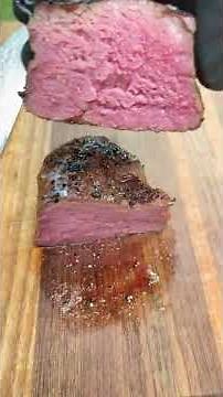 How to make a Sous Vide and Seared Filet Mignon