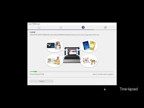 Canon PIXMA TS6020 - Easy Wireless Connect Method with a Windows Computer