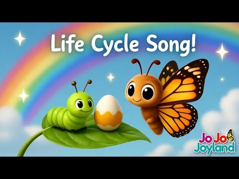 Life Cycle Song 🌱🐛 | Educational Kids Song | Fun Science Nursery Rhyme