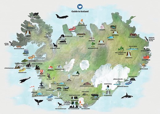 The Best & Most Useful Maps of Iceland | Guide to Iceland