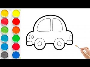 How to Draw a Car for Kids | Easy Step-by-Step Tutorial