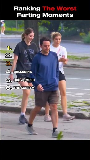 Ranking The WORST Farting Moments