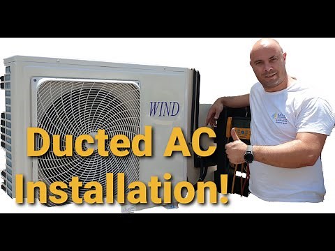 Ducted AC Installation!