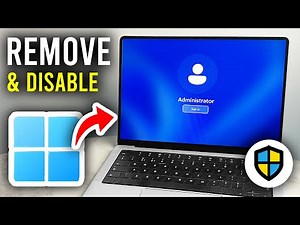 How To Remove & Disable Administrator Account In Windows 11 or 10 - Step By Step