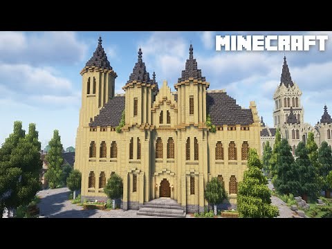 Minecraft: How to build a Medieval Library | Minecraft Tutorial