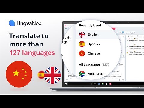 Lingvanex Translator for Windows | Translate to Any Language | Translator app works offline