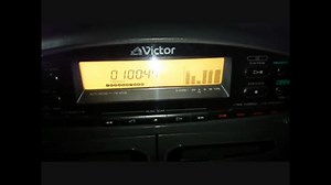 再びバブルラジカセの電球交換しました RC-X770 Victor