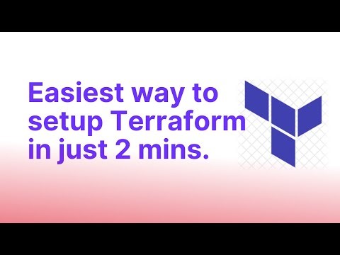 Terraform in windows 10 or 11 in 2 mins