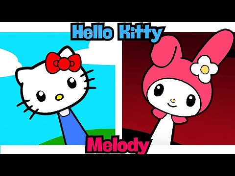 My Sprunki OC: Hello kitty & Melody