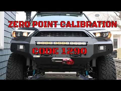 HOW TO: Toyota Zero Point Calibration in 10 minutes 10 easy steps. (CODE 1290)
