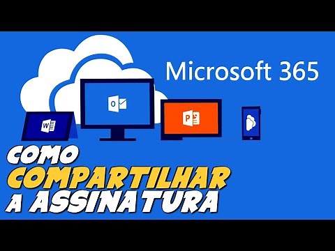 Como COMPARTILHAR ASSINATURA MICROSOFT 365 (OFFICE)