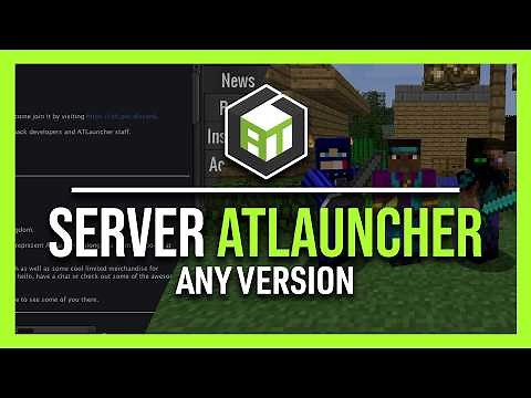 How to Make a Minecraft Server on PC using ATLauncher 2024
