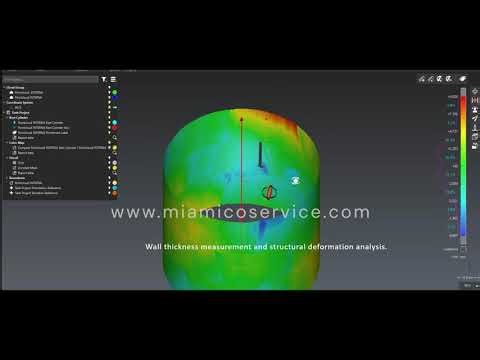 3D Laser Scanning for Tank Inspection | Deformation Analysis