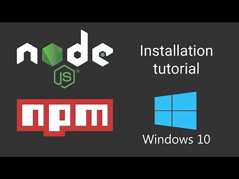 How to Install NodeJS and NPM on Windows 10 OS | NodeJS installation Windows 10 | NodeJS and NPM
